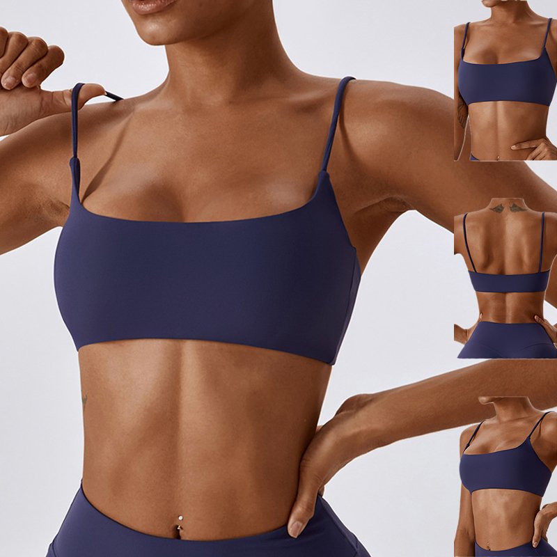 Suspenders Beautiful Back Yoga Wear Sports Bra Quick Drying Fitness Women's Underwear A Tight Top Women's clothing