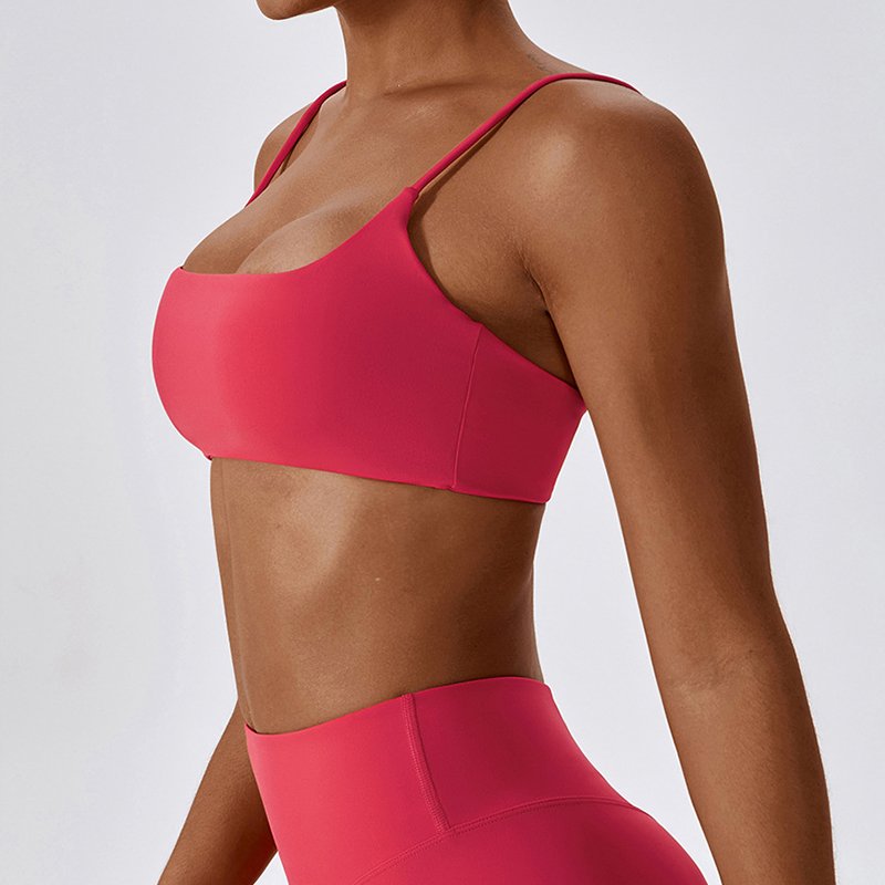 Suspenders Beautiful Back Yoga Wear Sports Bra Quick Drying Fitness Women's Underwear A Tight Top Women's clothing