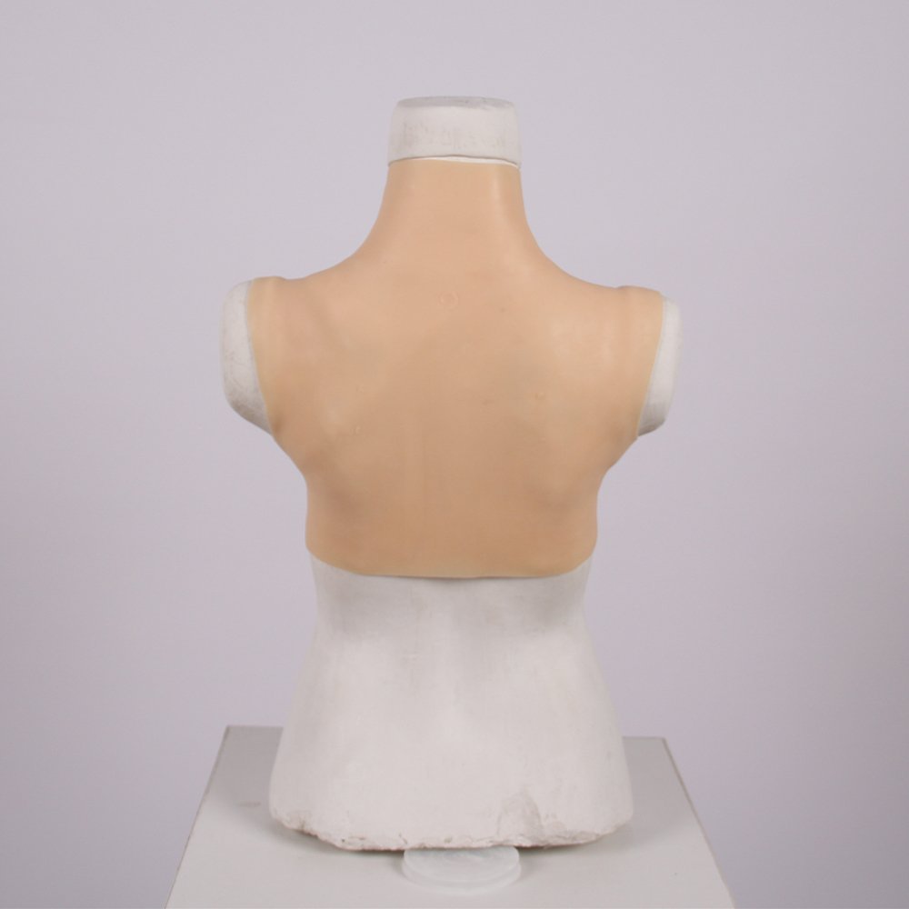 Sexy Silicone Fake Breasts C Cup Gel Liquid Soft Breasts Transvestite Self-Defense Wear in the US