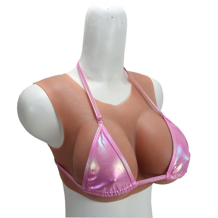 Silicone Breast E Cup Silicone Filled Breast Forms Artifical Big Boobs for Shemale Crossdresser Drag Queen Trangender