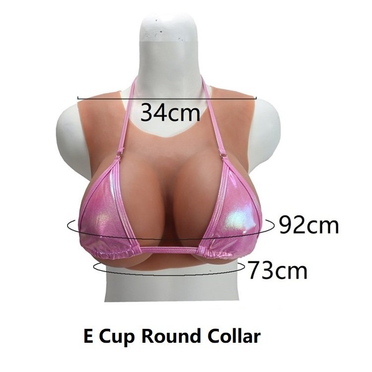 Silicone Breast E Cup Silicone Filled Breast Forms Artifical Big Boobs for Shemale Crossdresser Drag Queen Trangender