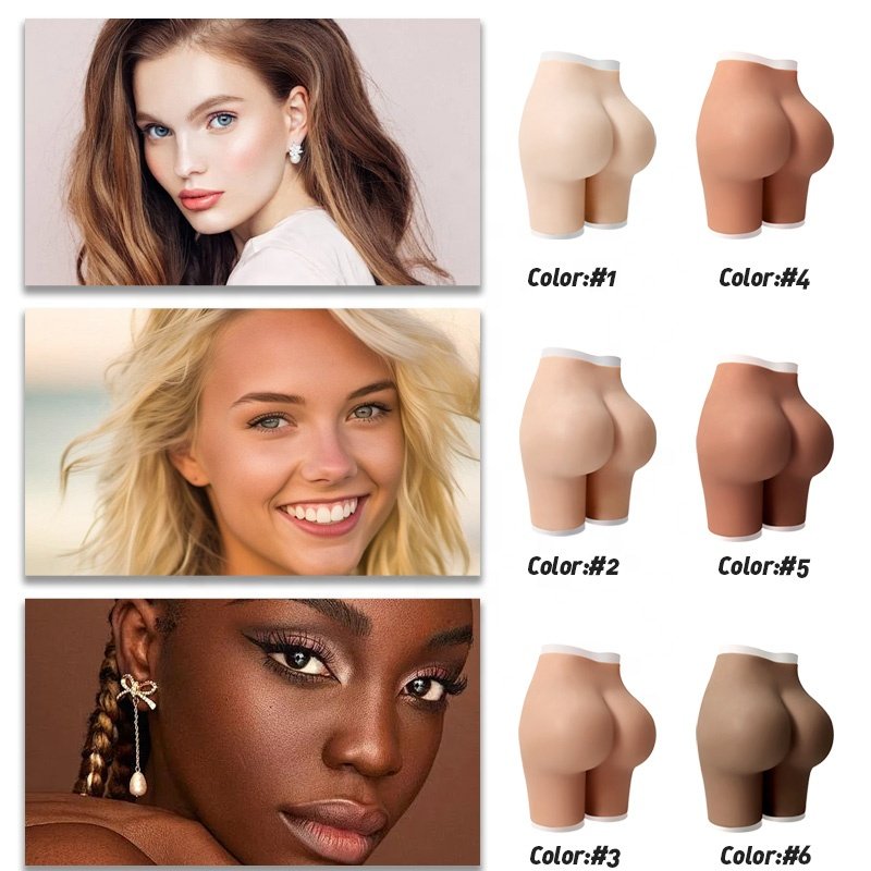 silicone butt and hips padded silicone panties bra for women underwear plus size shaper silicon buttocks and hips enhancer