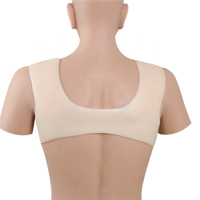Transgender Cosplay Mastectomy Prosthesis Silicone Breast Plate Boobs Crossdresser Artificial Breast Form