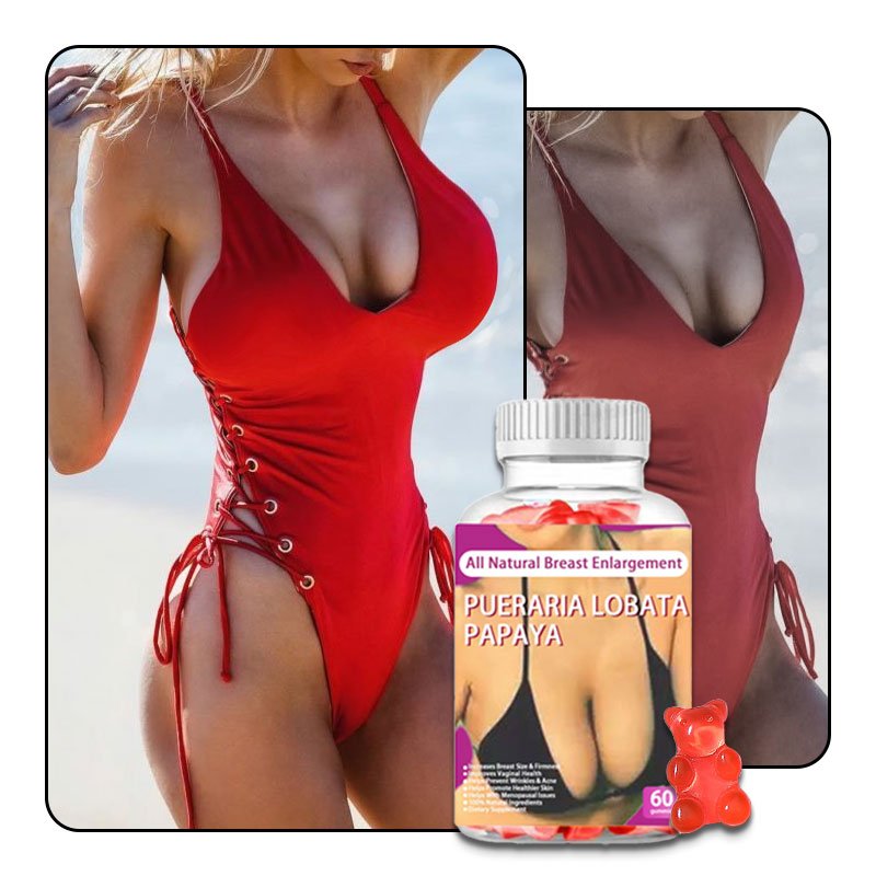 Women's Butt Enhancement Gummies Buttock and Hip Enlargement for Female Dosage Form Gummy Candy