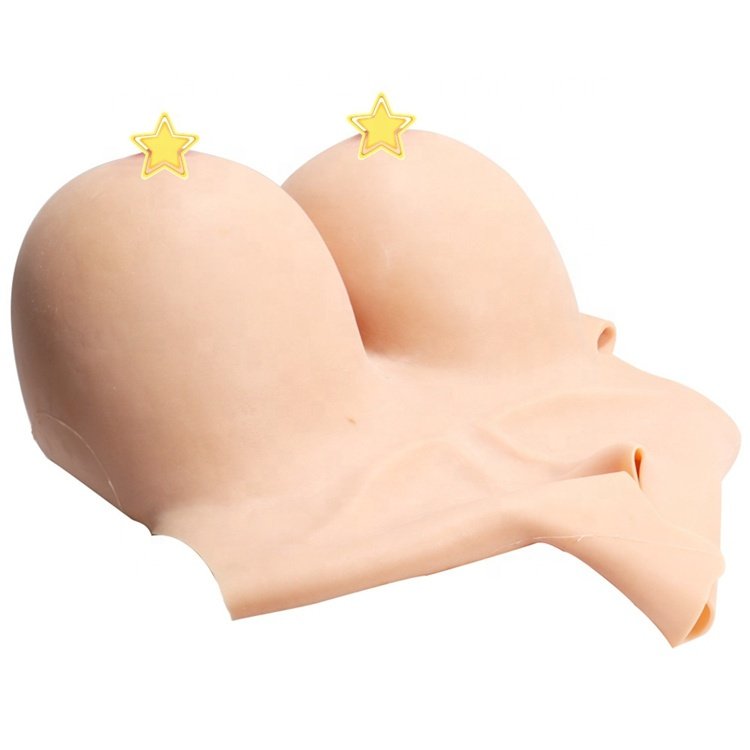 Silicone Breast Artifical Z cup Breast Form Cotton Filled Big Boobs for drag queen transgender crossdresser shemale