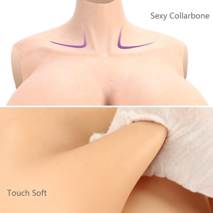 Silicone Breast Artifical Z cup Breast Form Cotton Filled Big Boobs for drag queen transgender crossdresser shemale