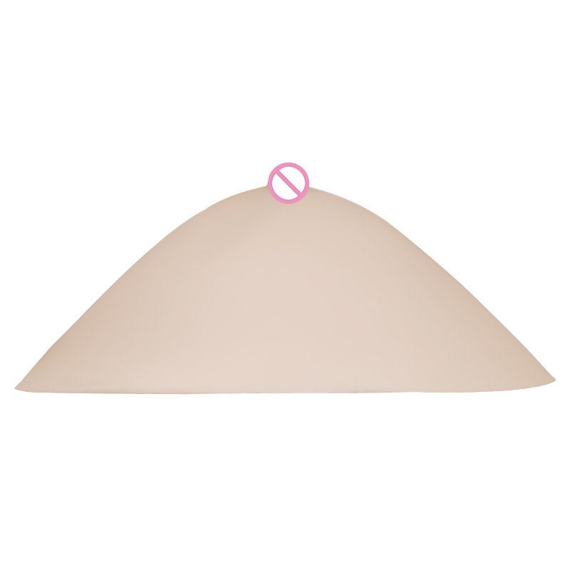 Light Weight Mastectomy Breast Triangle Shape Realistic False breast form silicone boobs for Women