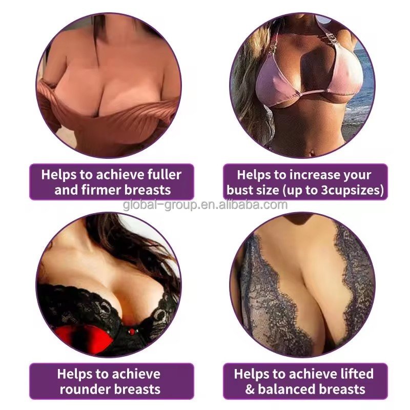 OEM ODM Factory Healthcare Herbal Supplements Natural Breast Boosting Pills in the Form of Breast Enlargement Capsules