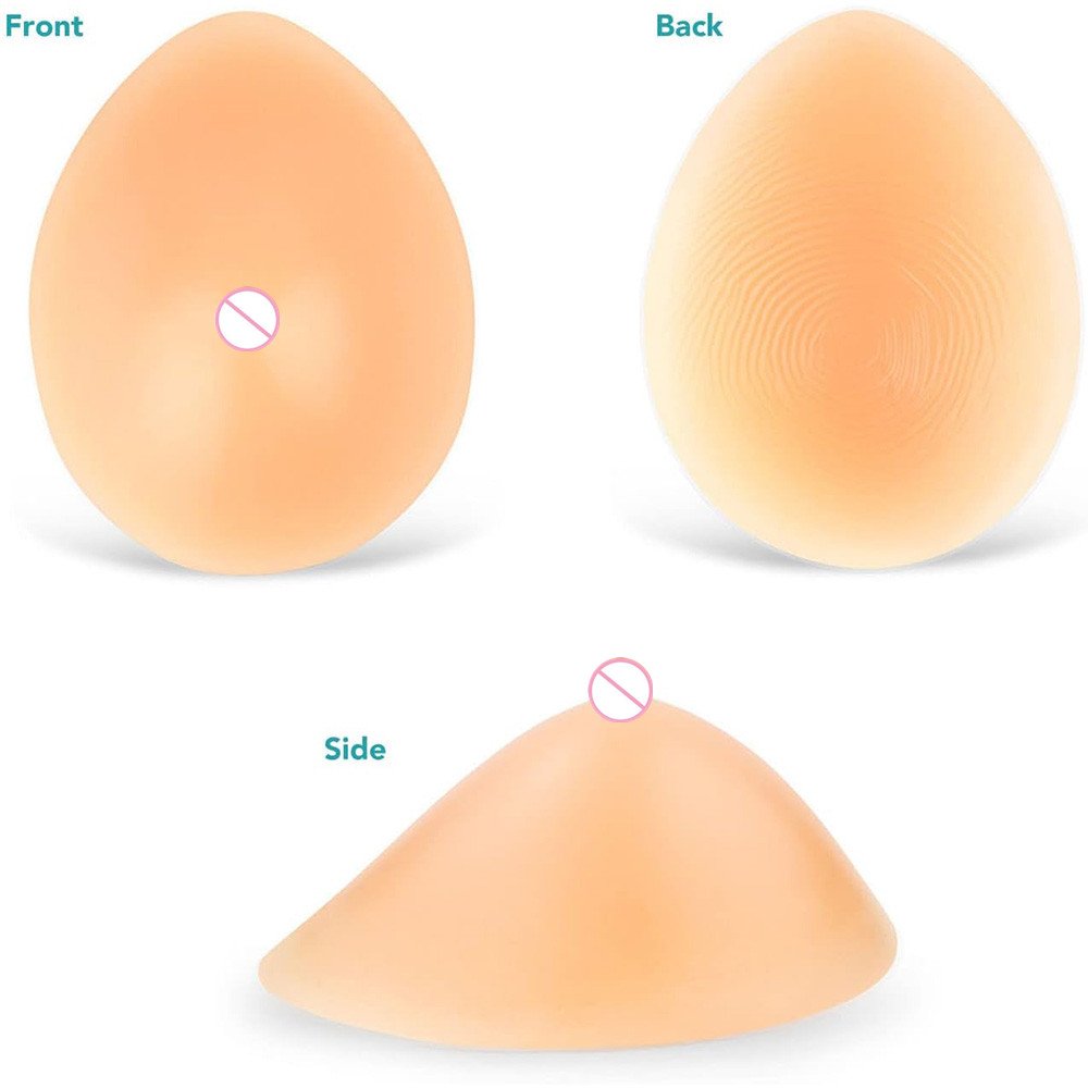 Drop shaped silicone implant False breast breast implant silicone invisible bra Silicone Breast Form Supports Artificial Chest