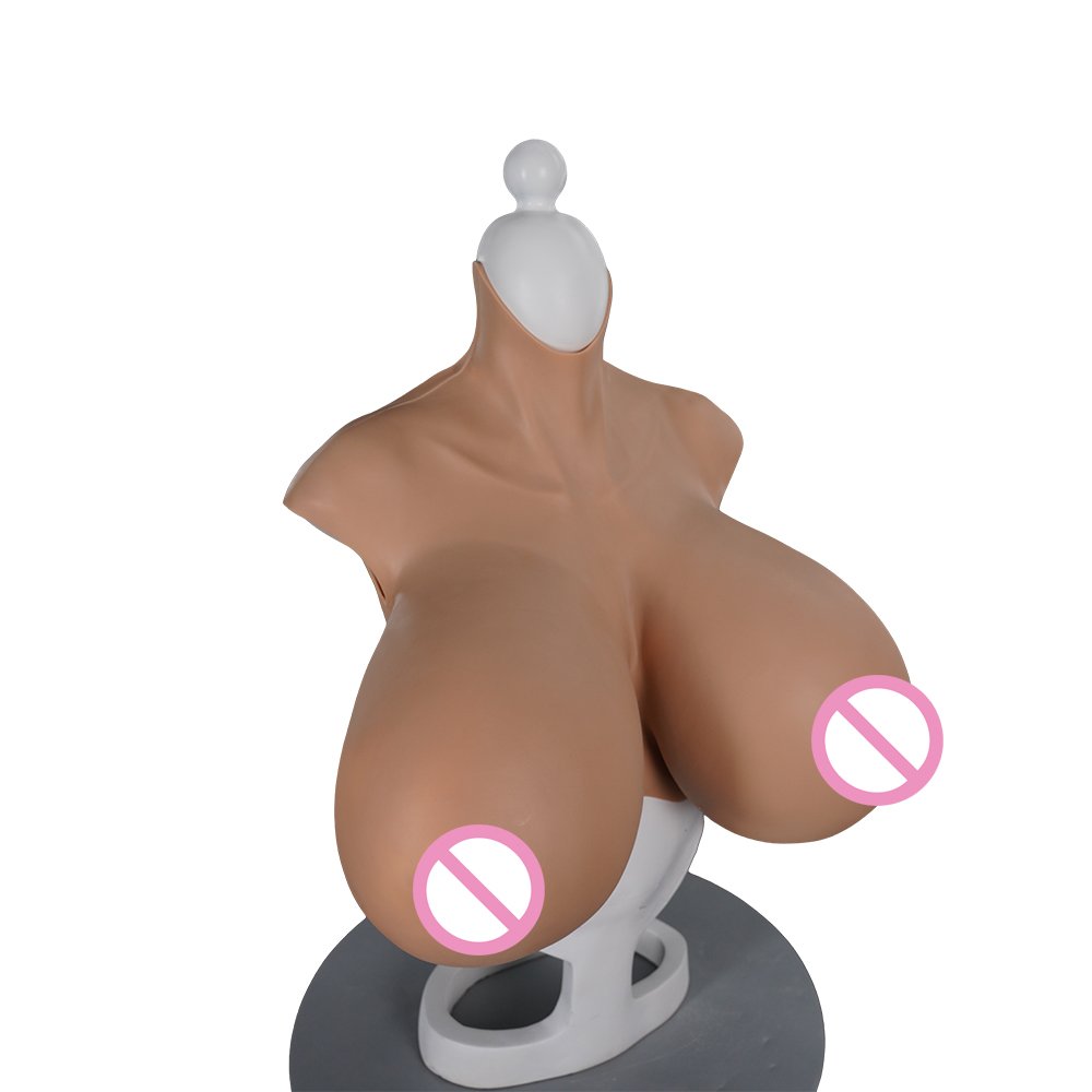 XXL Crossdresser Drag Queen Wearable Silicone Fake Big Tits S Z Cup Huge Boobs breast For Transgender