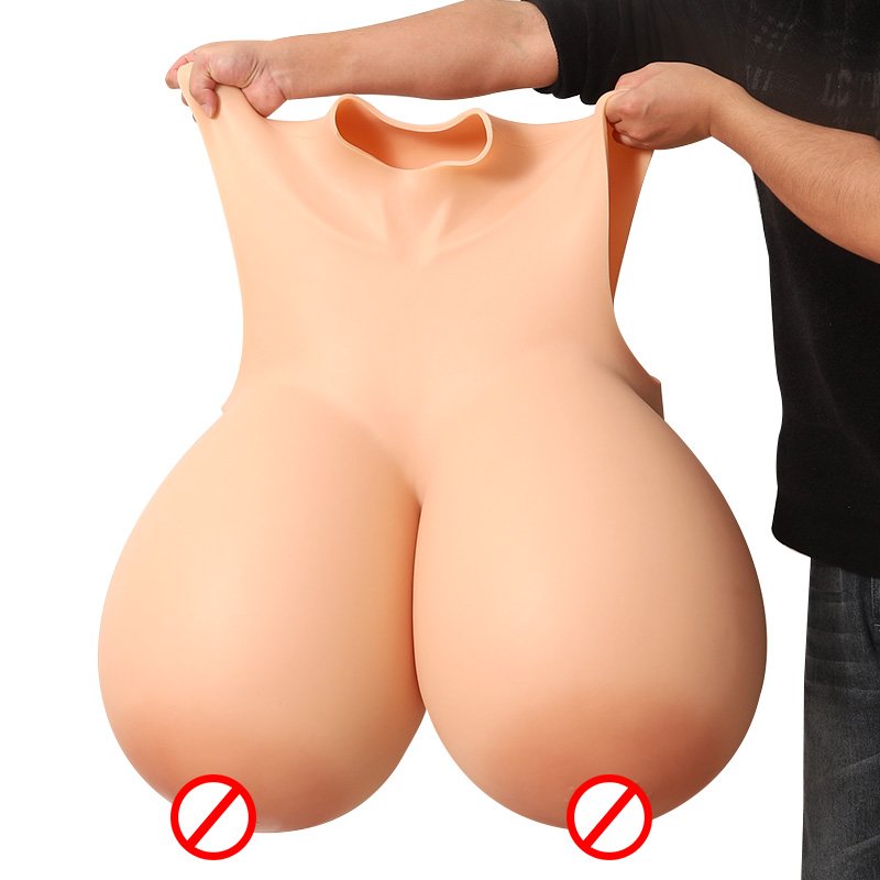 Giant Breastplate Silicone Breast Form for Crossdressers Transgender Cosplay ZZZ Cup Silicon huge boobs Realistic Fake Breast