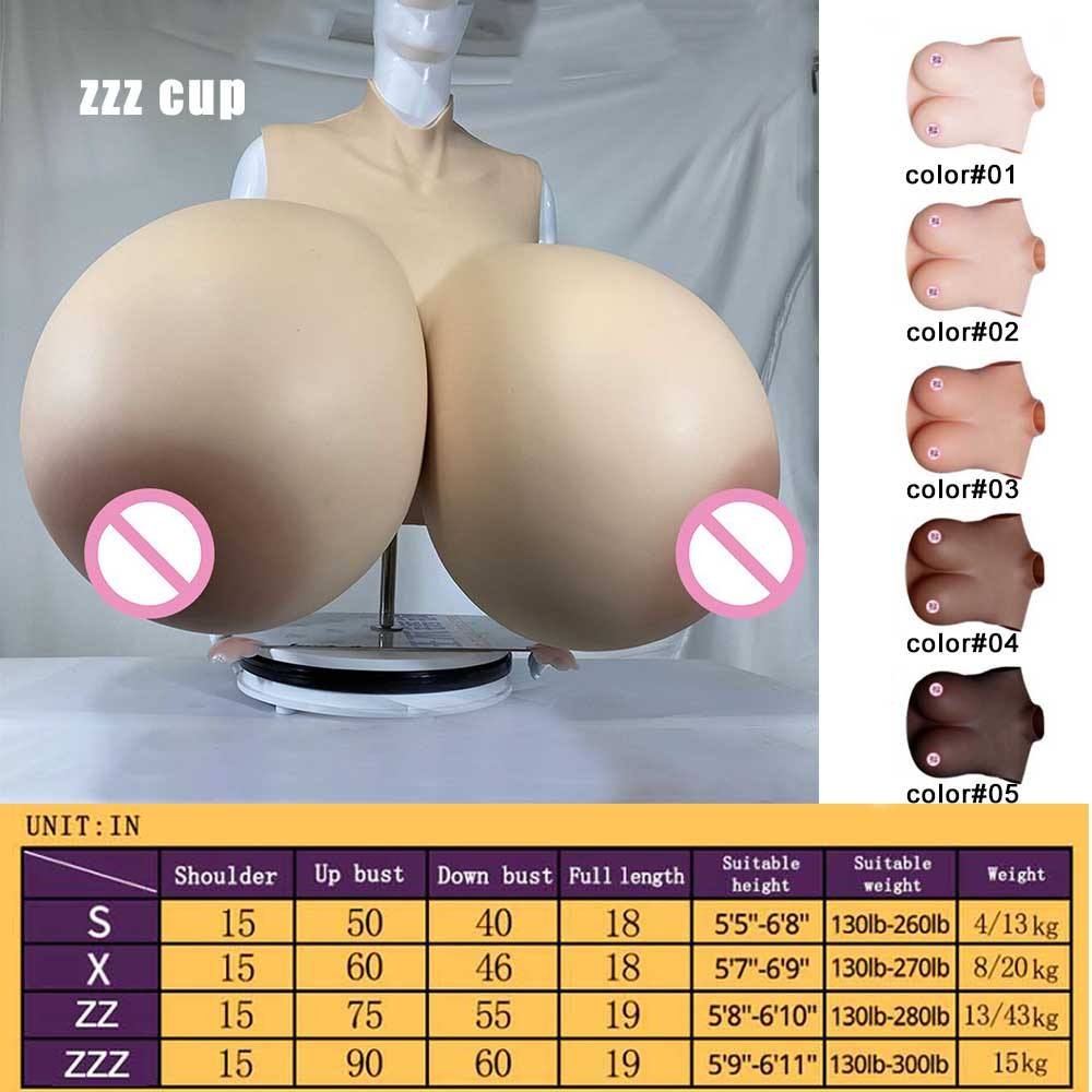Z Cup Breast Forms Silicone Breast Male To Female Cosplay Crossdressing Ladyboy