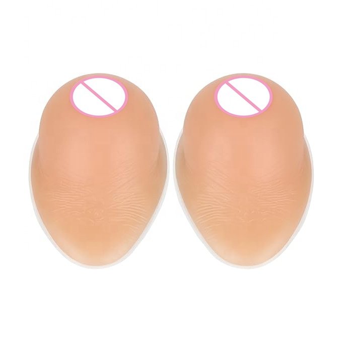 Artificial Realistic Female Lengthened Prosthesis silicone fake breast form boobs
