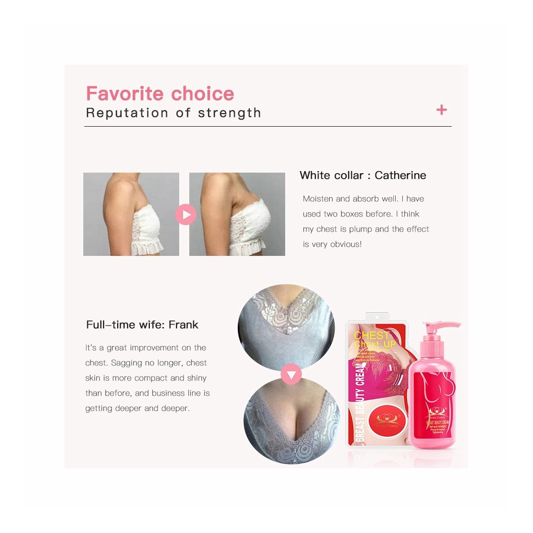 Factory price Breast Care Natural Breast Massage Cream Papaya herbal Tight breast enhancement cream