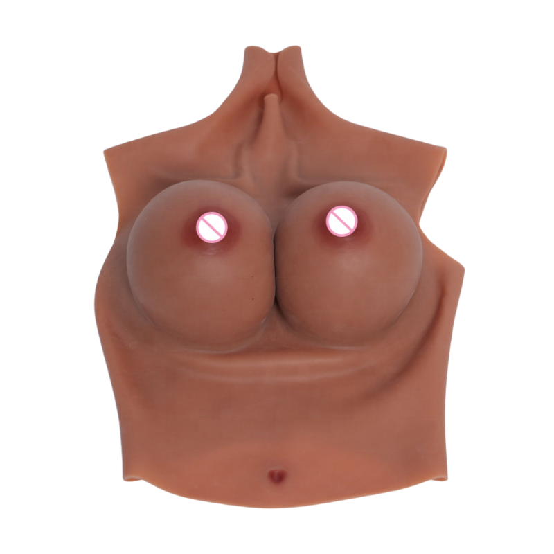 Huge silicone breast cross dresser silicone breast forms k cup bra breast chest for men to women cotton filler