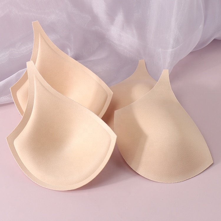 JINHONG JHL653 Soft Sponge Bra Pads Padding Push Up Thick Bra Insert Removable Bra Cup Foam Breast Enhancer