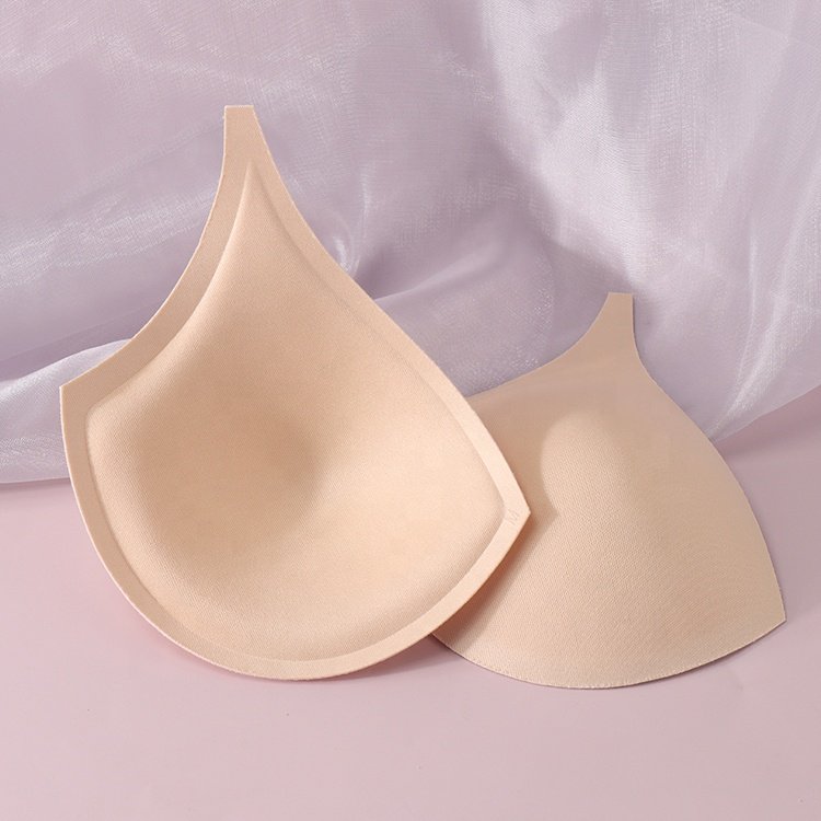 JINHONG JHL653 Soft Sponge Bra Pads Padding Push Up Thick Bra Insert Removable Bra Cup Foam Breast Enhancer