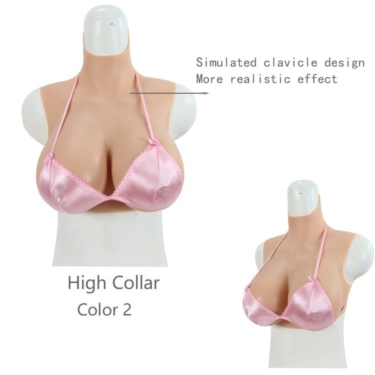 Silicone Breast Forms G Cup Cotton Filled Breastplate Realistic Huge Boobs for Shemale Crossdresser Drag Queen Trangender