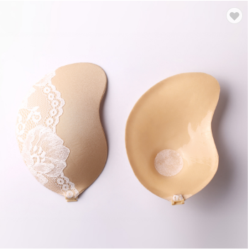 Cupless Push up Pocket Bra for Breast Forms Sneaky Vaunt Bra Strapless Mango Shape Design invisible Bra Nude