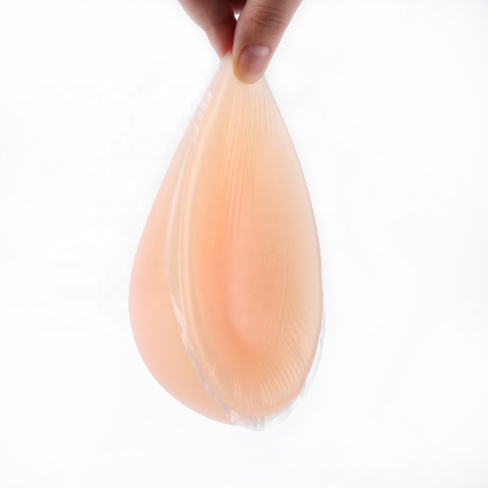 Teardrop Silicone Breast Forms Mastectomy Women Bra Enhancer Inserts Concave Bra Pads
