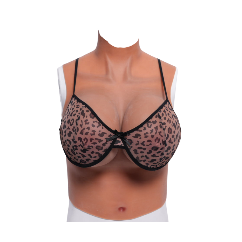 Men to women Artificial Silicone Breast Forms with stomach For Cross-dresser Enhancer Fake Boobs Tits Breast Plate