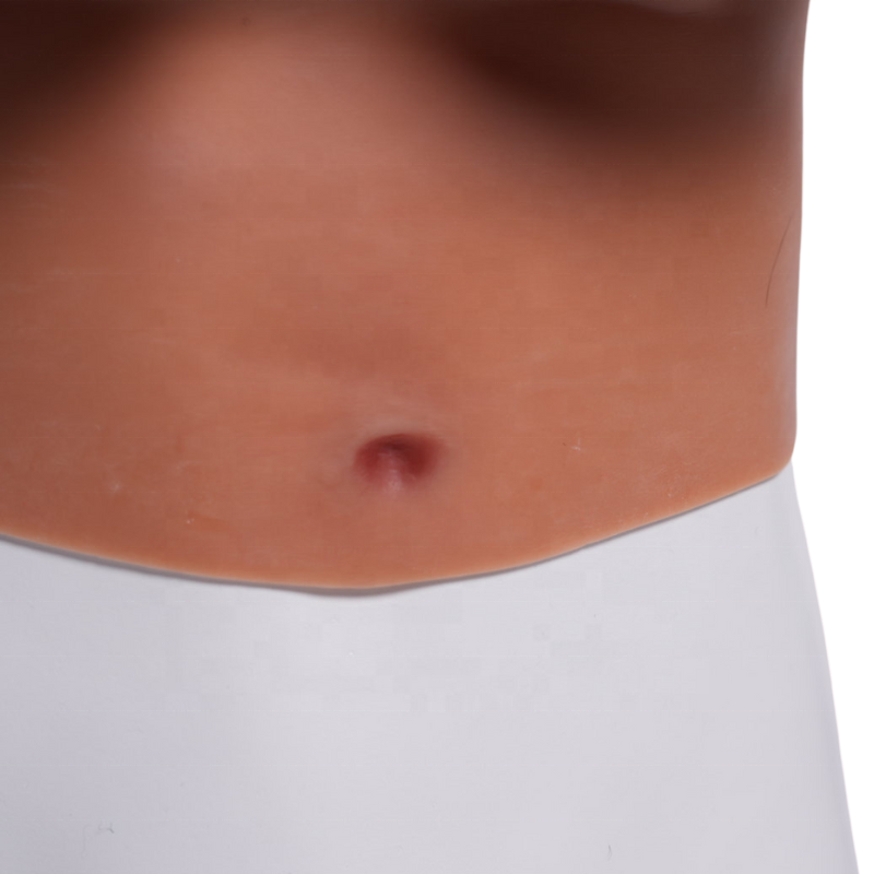Men to women Artificial Silicone Breast Forms with stomach For Cross-dresser Enhancer Fake Boobs Tits Breast Plate