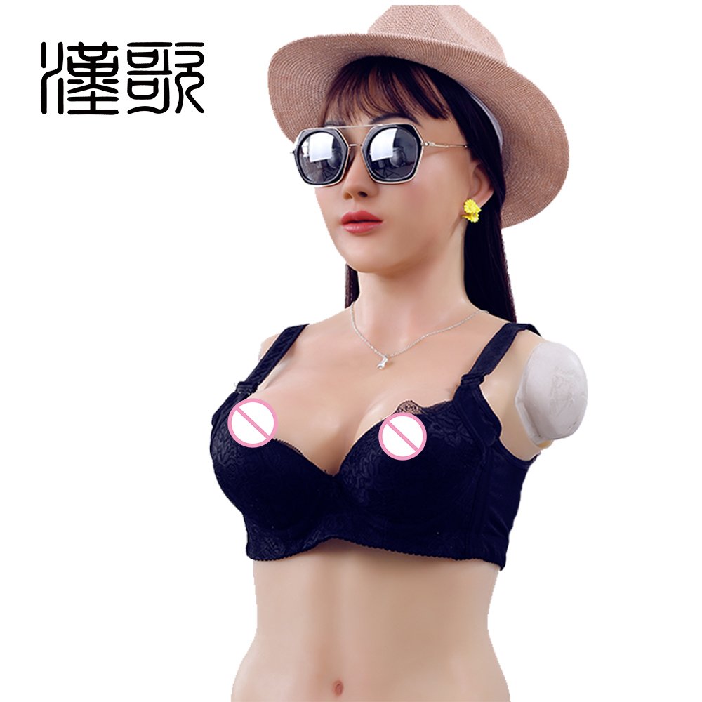 Angela Goddess With Artificial Chest Cosplay Crossdresser Ladyboy Shemale Halloween Disguise Boobs Breast Form Drag Queen