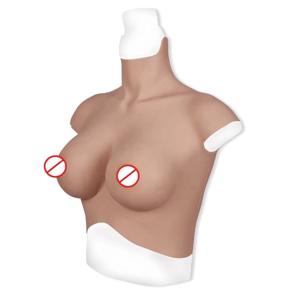 Artificial Silicone Large sexy fake boobs silicone breast forms Plus Cup artificial fake boobs for crossdresser cosplay