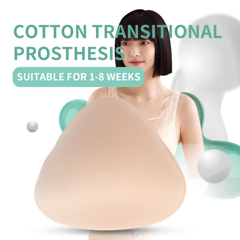 Standard Breast Form Soft Comfortable Temporary False Cotton Breast Breast Cancer Surgery Cotton pad Type Chest pad