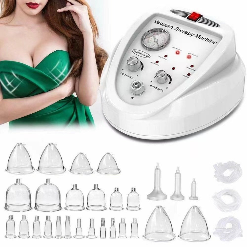 Portable Breast Massager Breast Pump Enlargement Butt Lift Machine Vacuum Butt Lifting Machine Cupping