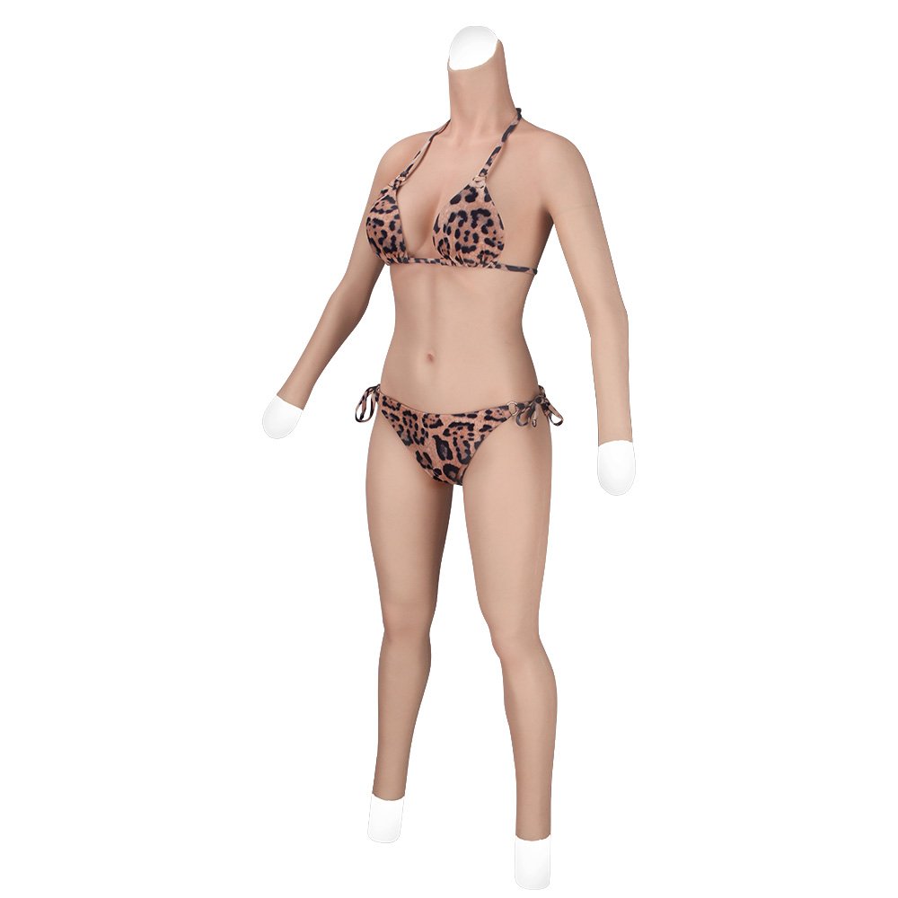Good Price Crossdresser Body Suit Male To Female With Vagina Full Bodysuit With E Cup Factory Direct Supply Chest False Buttock