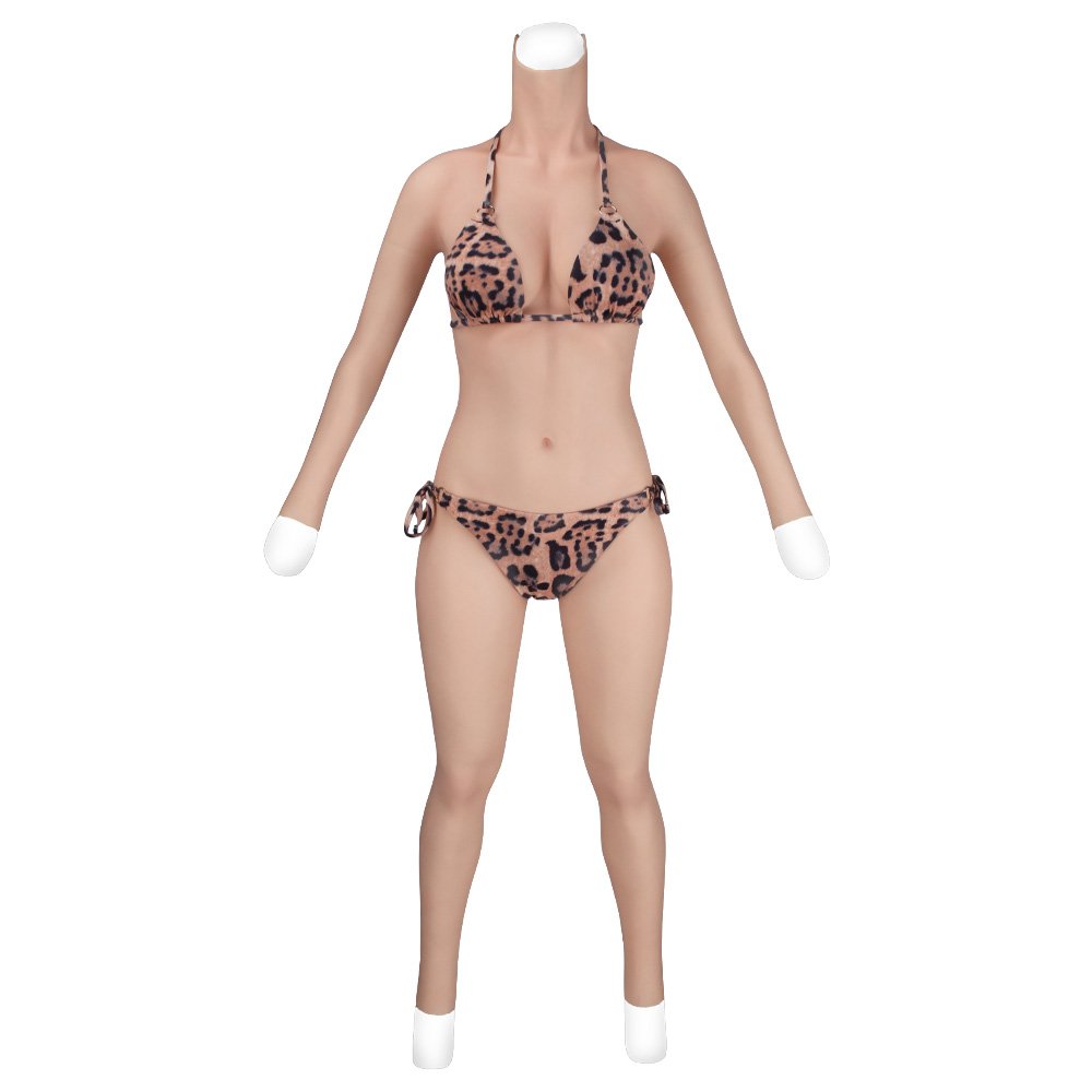 Good Price Crossdresser Body Suit Male To Female With Vagina Full Bodysuit With E Cup Factory Direct Supply Chest False Buttock