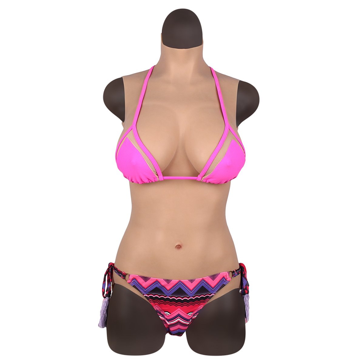 Breast Forms Silicone Bodysuit Breast Plate Drag Queen Vagina For Transgender Men Crossdressers