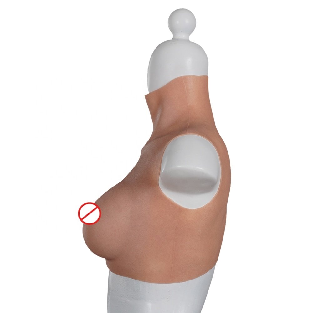 Sexy Silicone Big Fake Boobs Crossdressers Artificial Big Cup Sissy Female Silicone Breastplate Falsos Breast Form
