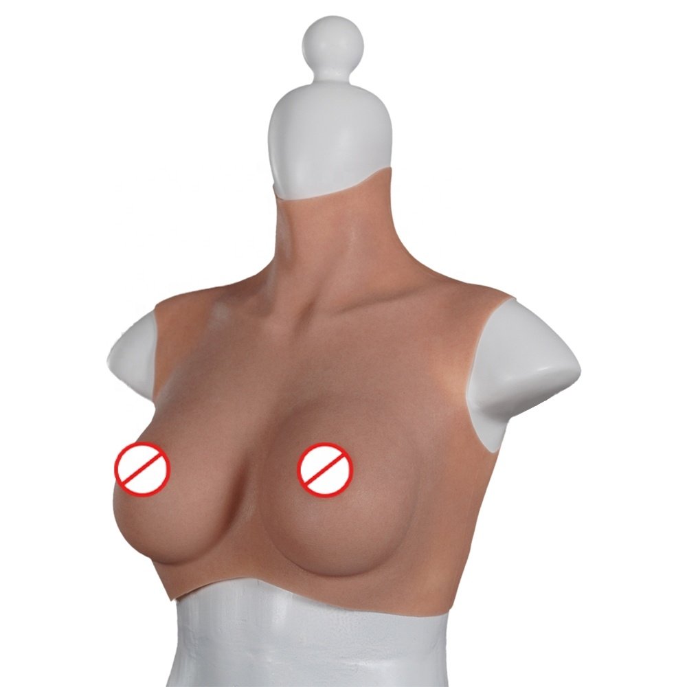 Sexy Silicone Big Fake Boobs Crossdressers Artificial Big Cup Sissy Female Silicone Breastplate Falsos Breast Form