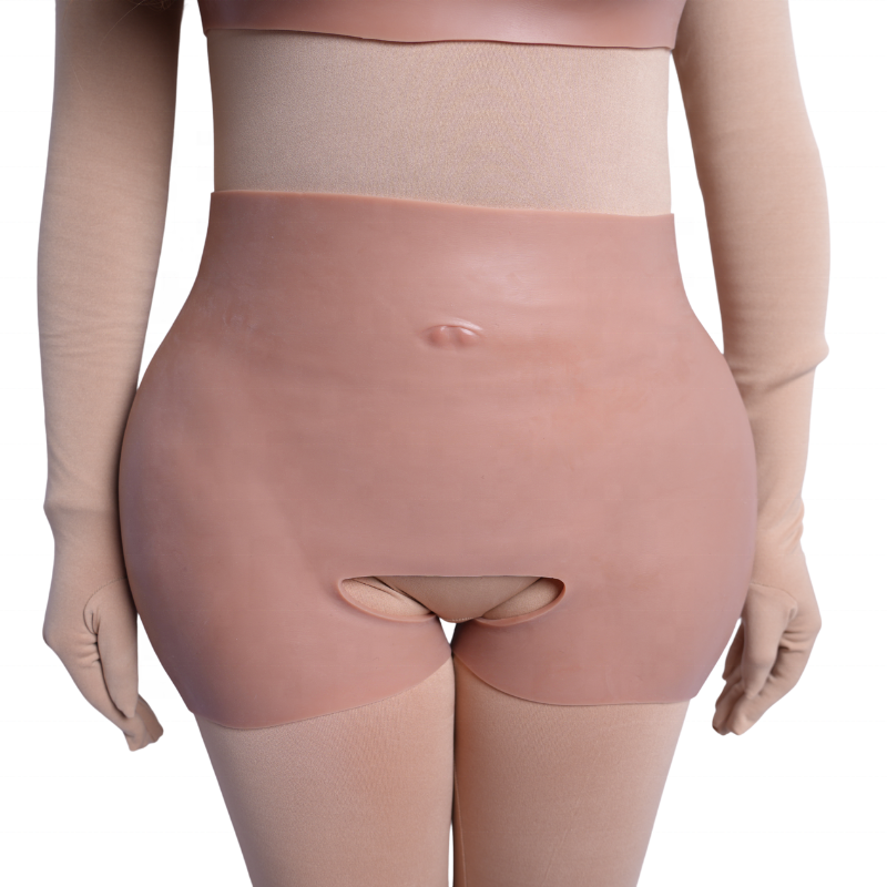 Artificial Fake False Silicone Buttocks Breast Forms Drag Queen For Men Breast Prostheses Transgender Crossdressing Man To Woman