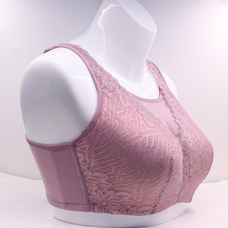 Design Mastectomy Bra Lace Breast Cancer Bra for Prosthesis Silicone Breast Forms Hot Sale New Female Bra Spandex / Cotton