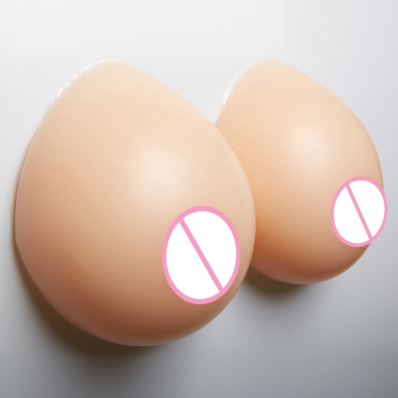 Realistic Silicone False Boobs Artificial Breast Forms Bra Pads for Drag Queens