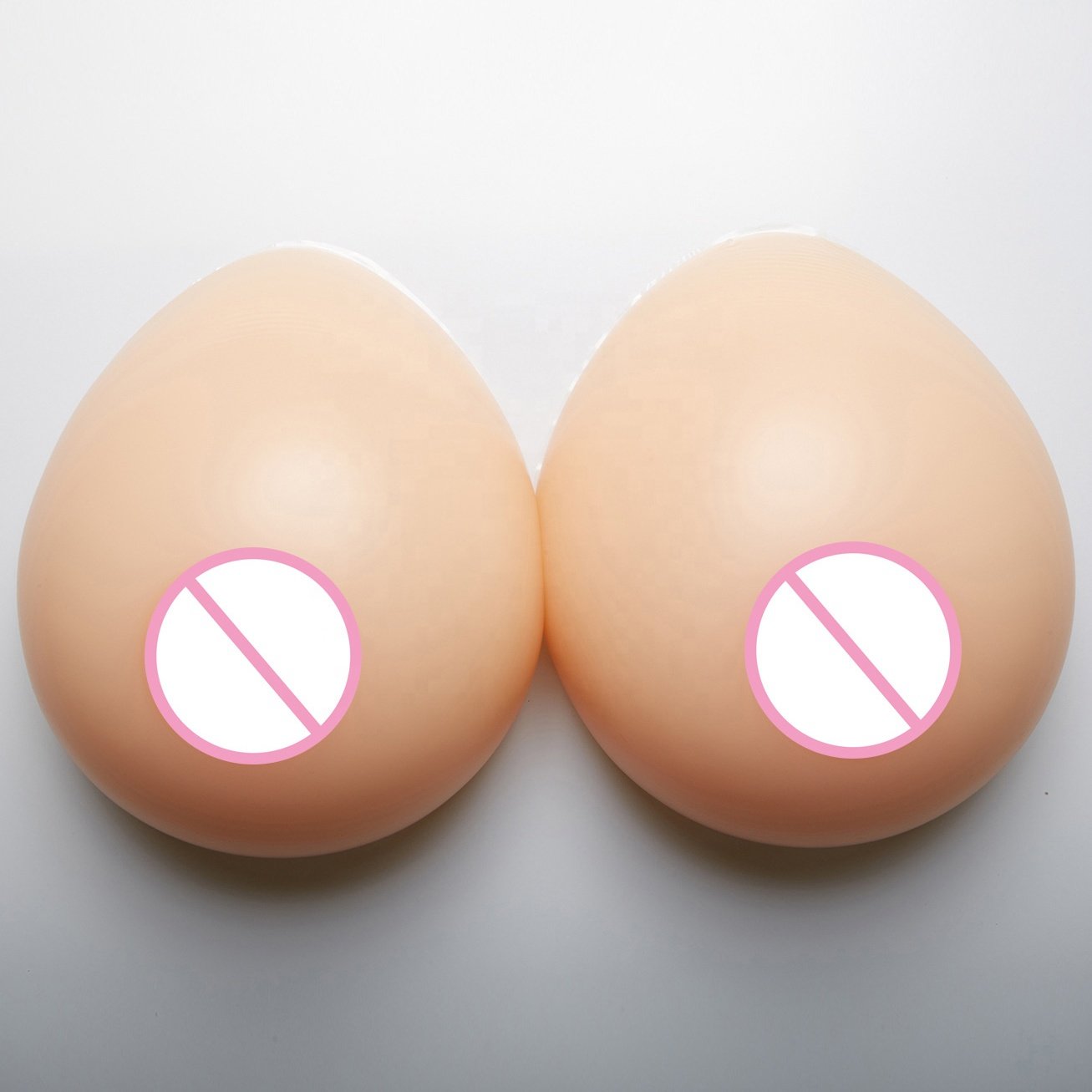Realistic Silicone False Boobs Artificial Breast Forms Bra Pads for Drag Queens