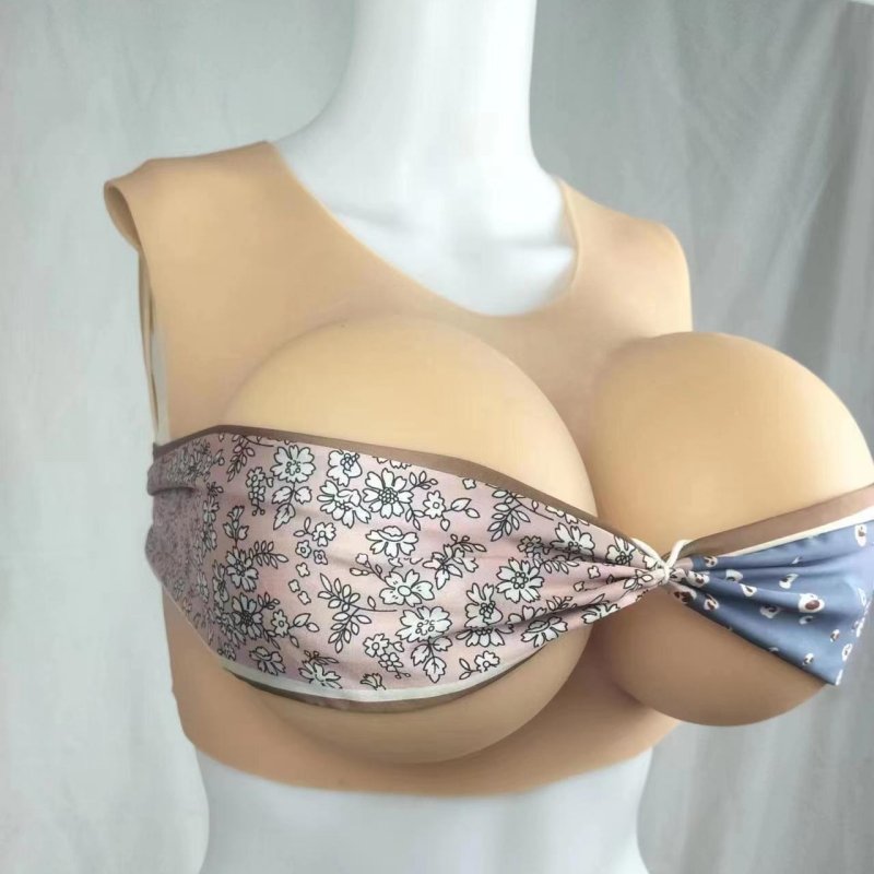 Mastectomy Crossdresser Cosplay Realistic Artificial Silicone Breast Form Fake Breasts Huge Fake Boobs For Shemale Transgender