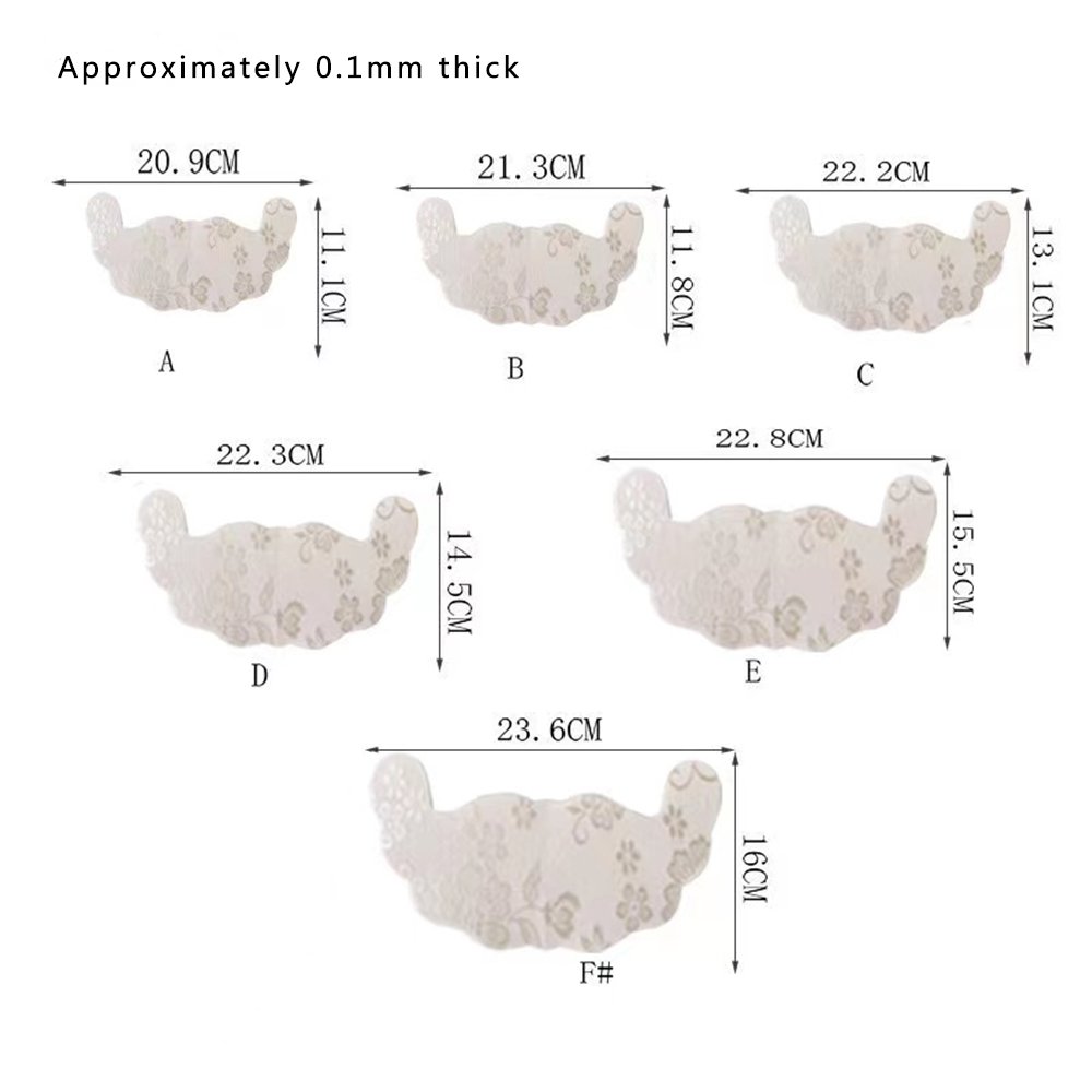 Cow Horn Lace Breast Patch-Permeable Non-Sagging Anti-Lace Patchbra cup nipple cover no gluebras bra for women push up bra