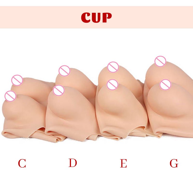 Eta Silicone b-g cup Feel Real Breast Forms With Realistic Nipple Cosplayer Drag Queen Transvestite Silicone Boobs Faux Seins