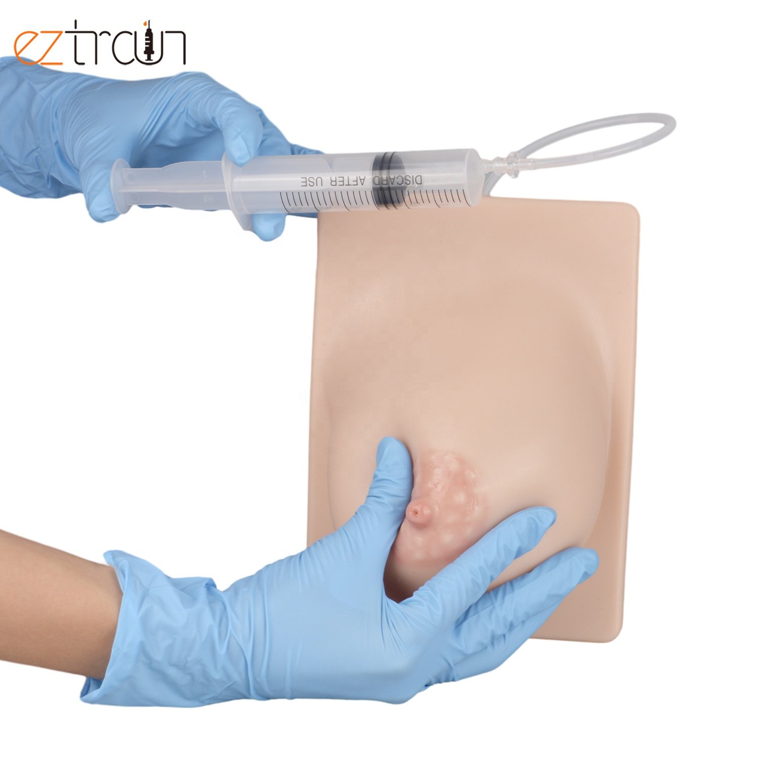 Brown Skin Single Breast Forms for Massage Milk Ejection Practice Breastfeeding Education