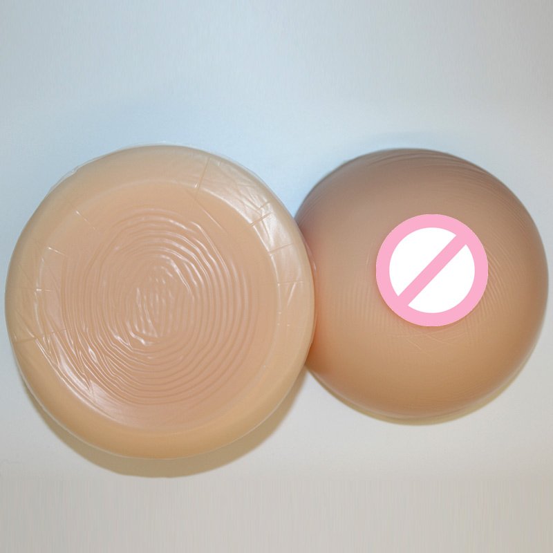 silicone false breast round Shape artificial boobs weight form 1200 g for shemale or crossdresser