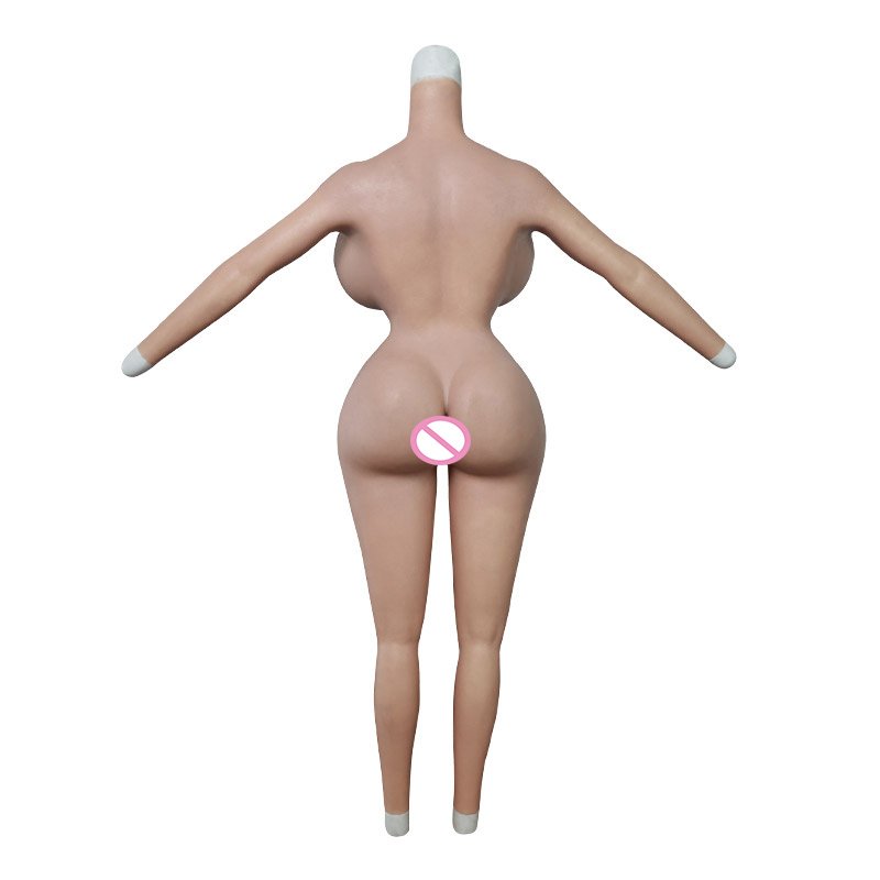Silicone S X Cup Fake Boobs Giant Breast Forms Big Buttocks Bodysuit For Cosplay Drag Queen Transgender Crossdresser