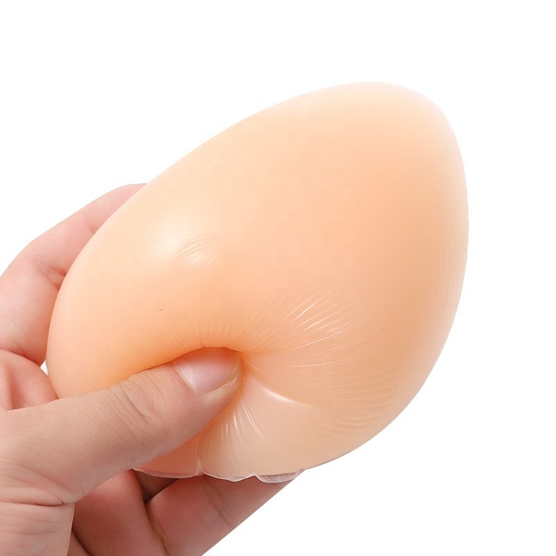 OEM women nipple cover breast pad Silicone Breast Forms for Crossdresser Mastectomy Self -adhesive Fake Boobs Prosthesis