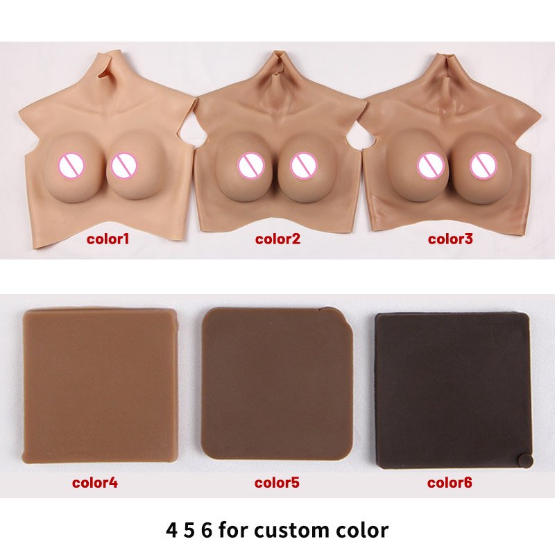 Eta Cosplay Costume With Huge Tits Padded Fake Boobs Crossdressing-Clothing td2 Silicone Body Suit Breast Form