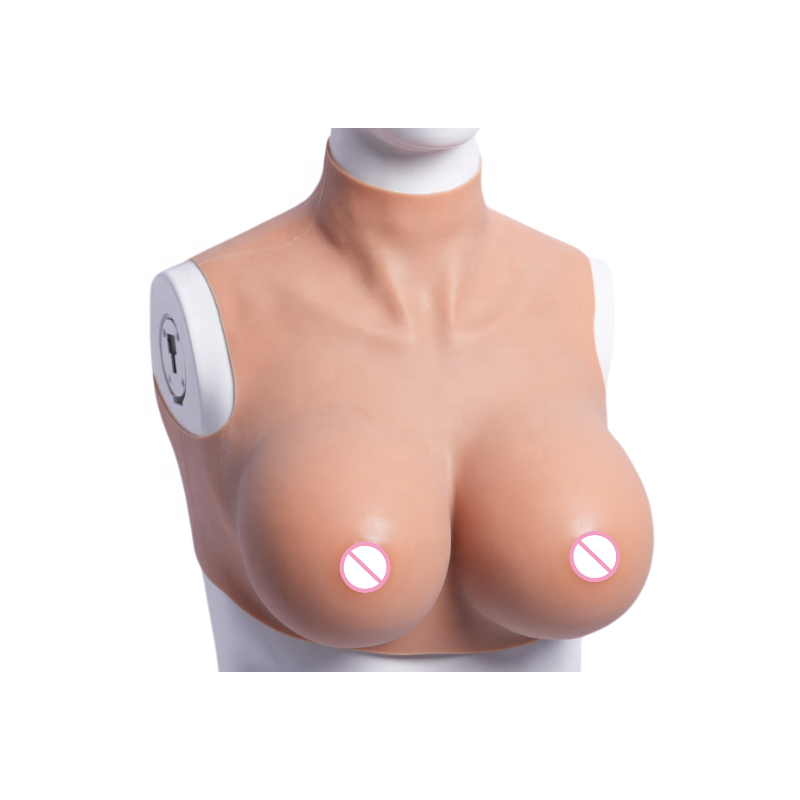 Breast Plate Breast Forms Fake Boobs False Silicone B-G Cup For Crossdresser Cosplay Breasts Enhancers