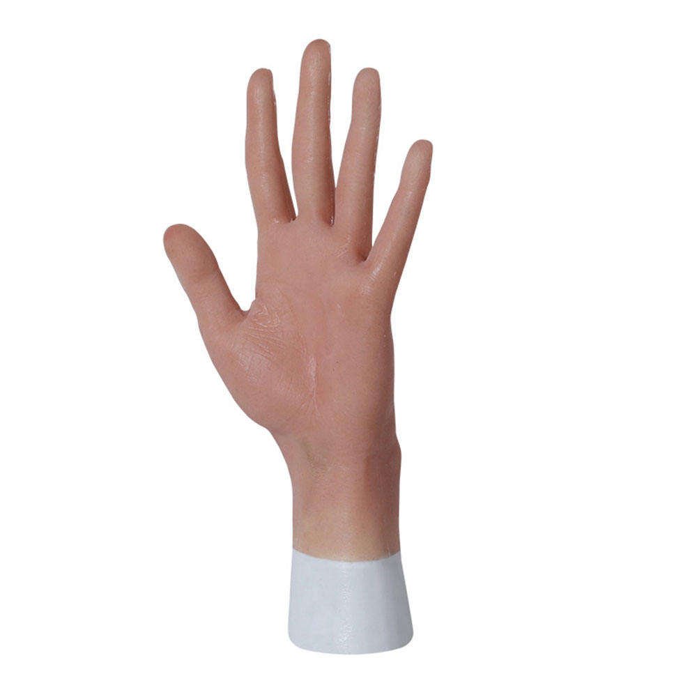 Highly Sytetchable Fake Hand Gloves with Realistic Texture Fidelity Breast Form Practice Nail Training