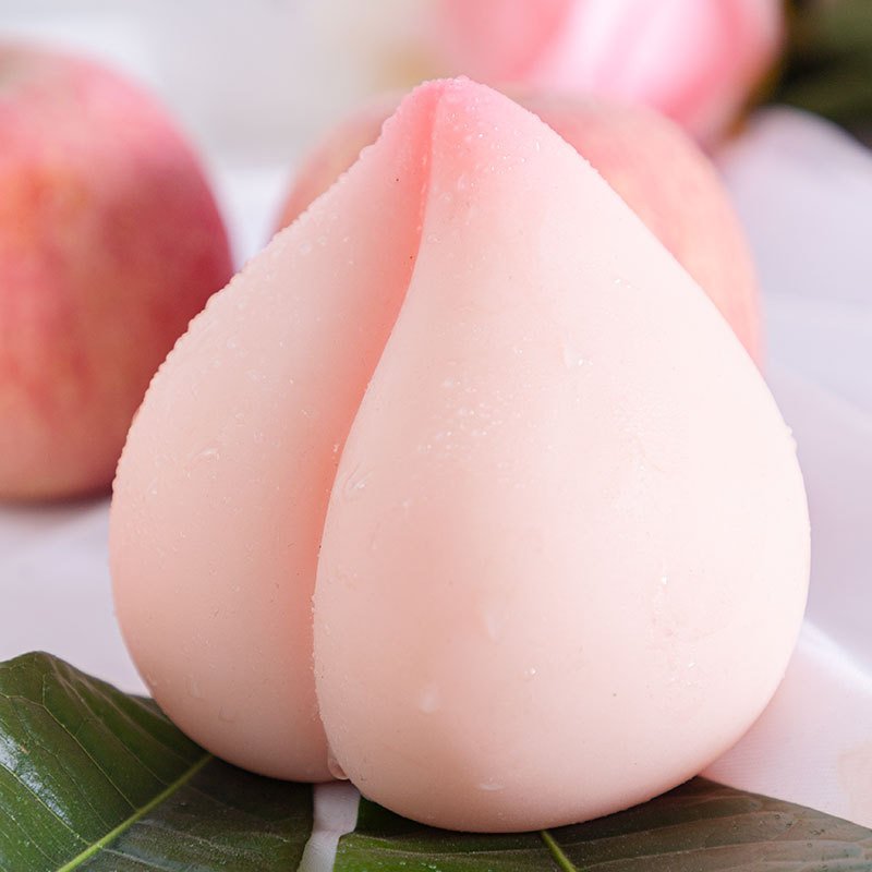 Hot Sale Masturbator Cup Toys Manual Masturbation Silicone Peach Shape Breast Cups Channel Skin Tone Airplane Cup Male